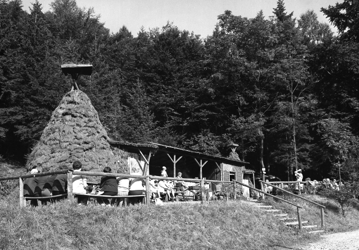 Köhlerhüttenanlage für Gäste und Einwohner im Eisergrund
© Dieter Oemler