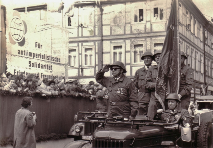 Demonstration zum 1. Mai
© Archiv Mahn- und Gedenkstätte