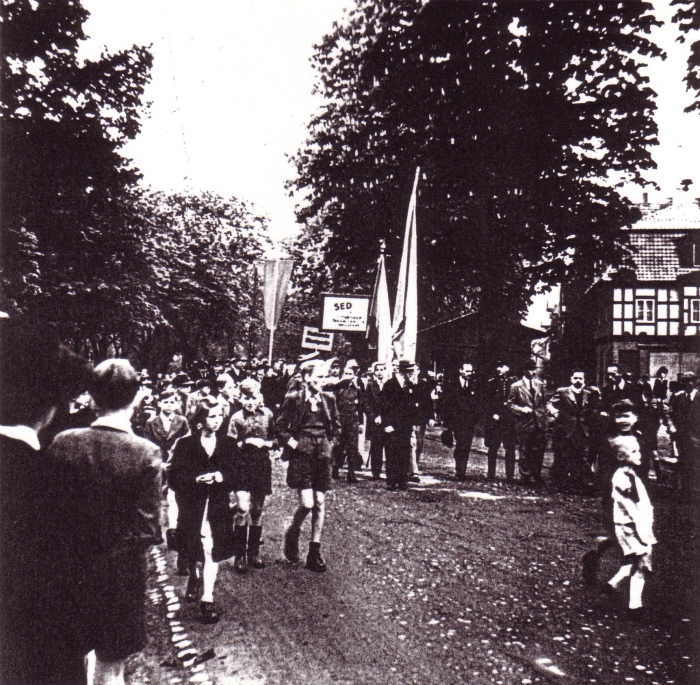 Kundgebung 1946
© Archiv Mahn- und Gedenkstätte