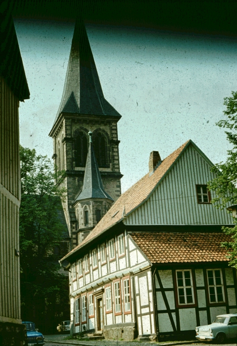 Am Klint mit Sylvestrikirche
© Stadtarchiv Wernigerode