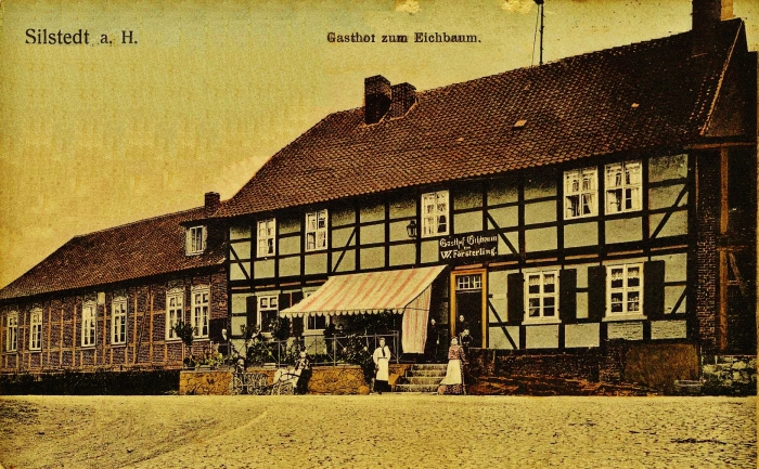 Gemeindeschenke "Zum Eichbaum" um 1900 in Silstedt
© Archiv Silstedt