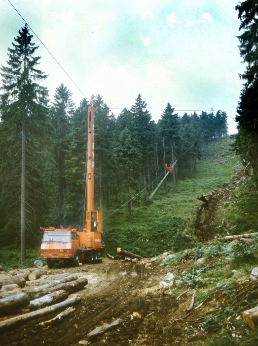 Die Technik hält Einzug in die Bewirtschaftung der Harzwälder.
© Dieter Oemler