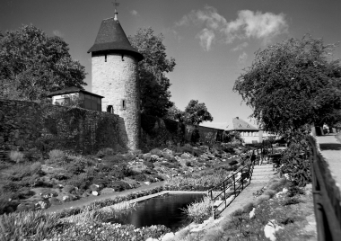 Stadtmauer und Wallgraben
<br>© Wolfgang Grothe