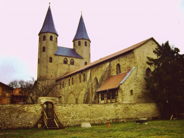 Romanische Klosterkirche Drübeck um 2000
<br>© Wolfgang Grothe