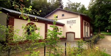 Gebäude der Stadtwerke - Kraftwerk "Steinerne Renne"
<br>© Wolfgang Grothe