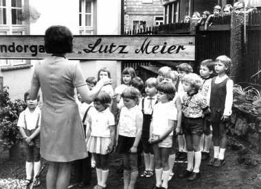 Kindergarten "Lutz Meier" 1973
<br>- Mahn-und Gedenkstätte Archiv