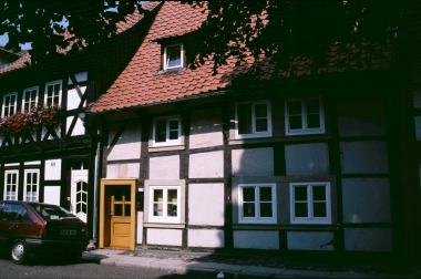 älteste Haus von Wernigerode im Heideviertel
<br>- Stadtarchiv Wernigerode