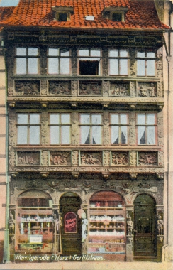 alte Ansichtskarte des "Gerlitzhauses"
- Stadtarchiv Wernigerode PK III 0154