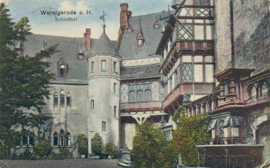 Schlosshof
<br>- Stadtarchiv Wernigerode 