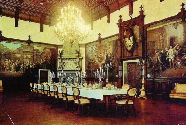 Festsaal im Schloss
<br>- Stadtarchiv Wernigerode PK/1/33