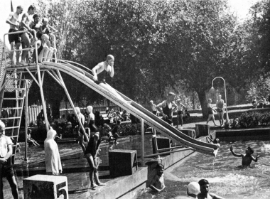 Waldhofbad 1985
- Gerhard Bombös