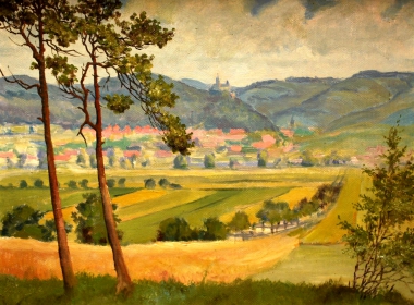 Gemälde "Blick auf Wernigerode" von Wilhelm Pramme

 
- Harzmuseum